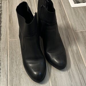 Giani Bernini Sleek Black Ankle Booties